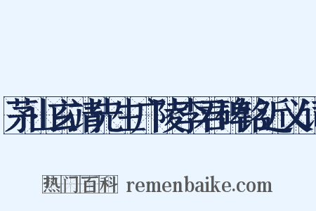 茅山玄靖先生广陵李君碑铭近义词是什么意思的图片